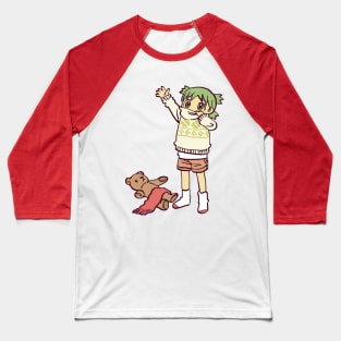 sweater weather yotsuba with scarf and teddy bear Baseball T-Shirt